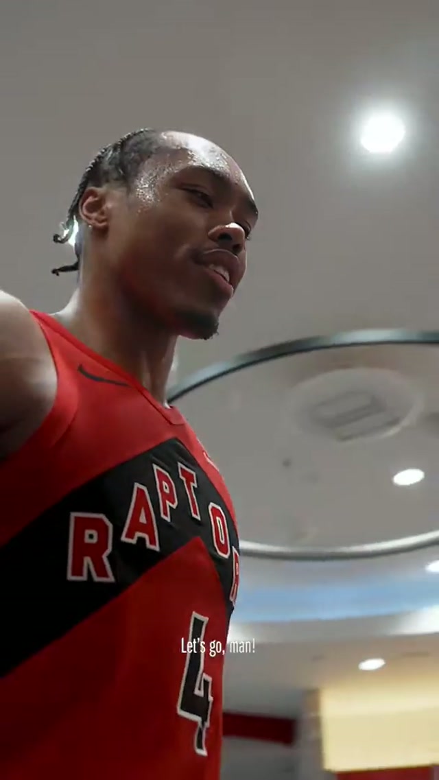 CHAIN GOES TO JAK TONIGHT‼️ #raptors #nba