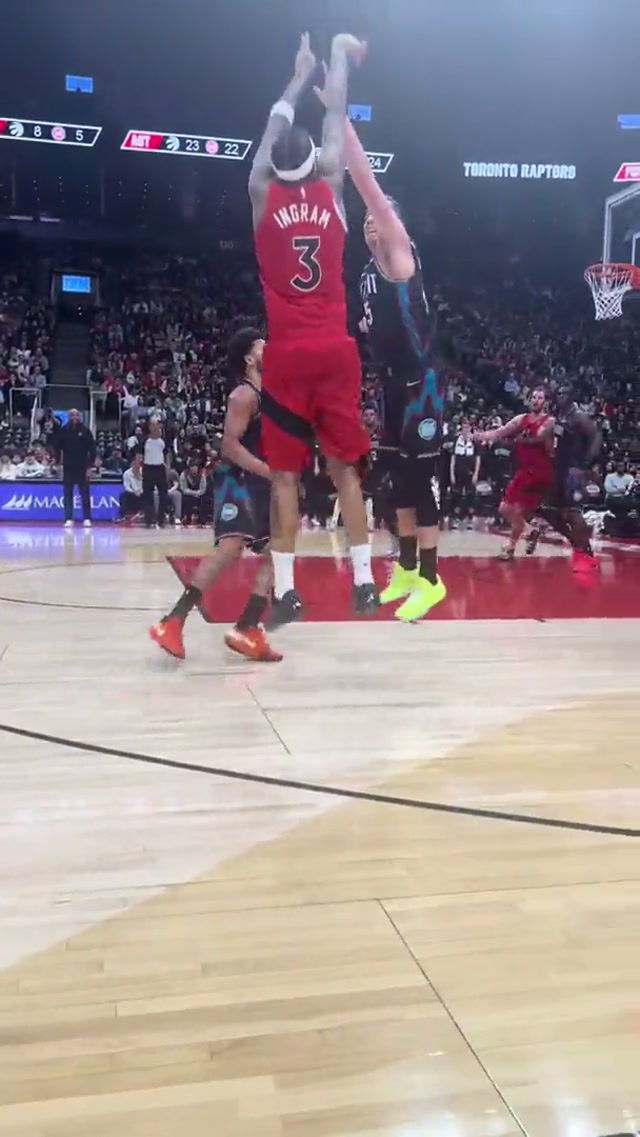 This clip of the BI And 1 is tooooo tuff 🤧 #fyp #nba #raptors #brandoningram 