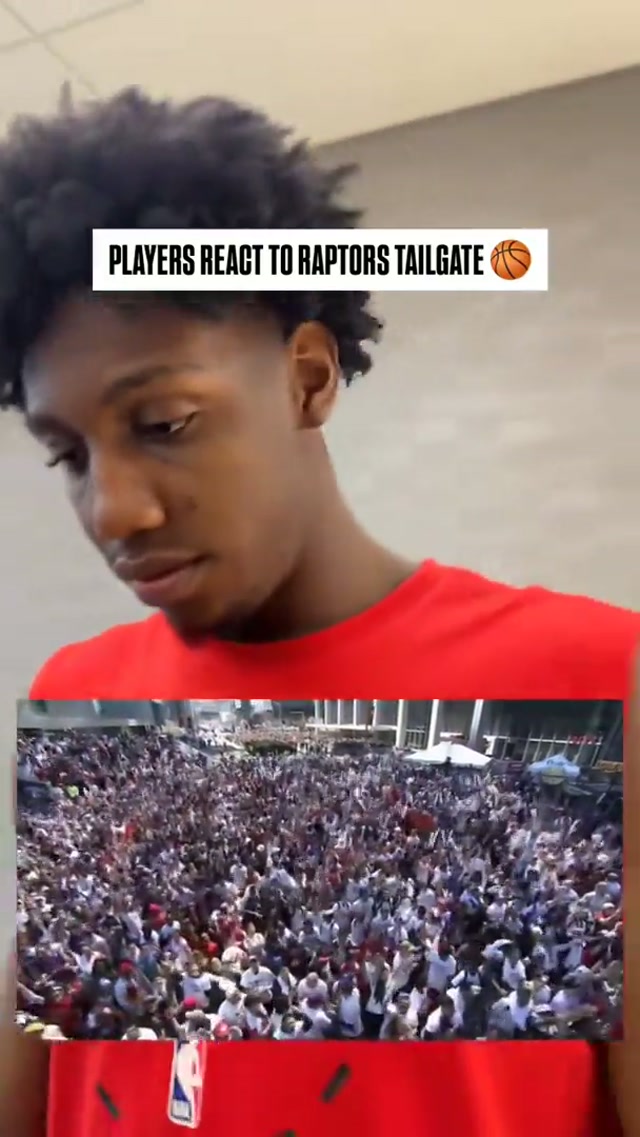 RAPTORS TAILGATE ENERGY GONNA GO CRAZY 🔥

📲: secure your spot via Fan Access - link in bio 

#raptors #nba