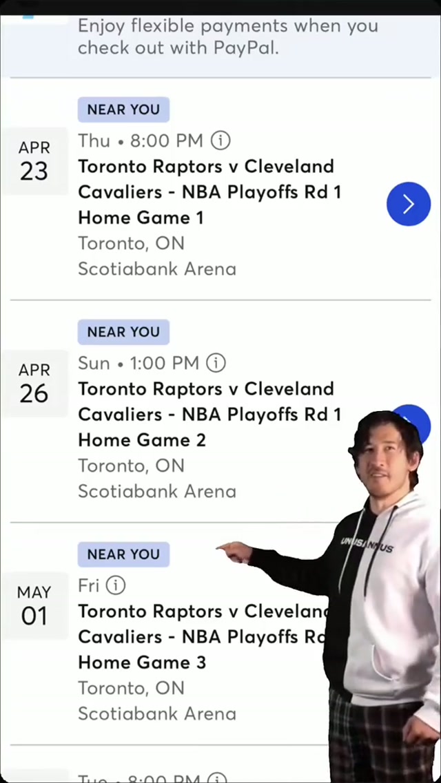 ROUND 1 IS HERE 🔒
don’t watch from your phone… pull up 🎟️
#raptors #playoffs #fyp 