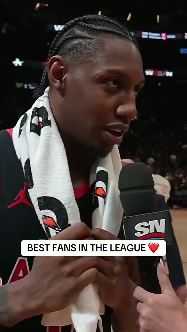 “We’ve been missing y’all” 🥹 #raptors #nba #nbaplayoffs