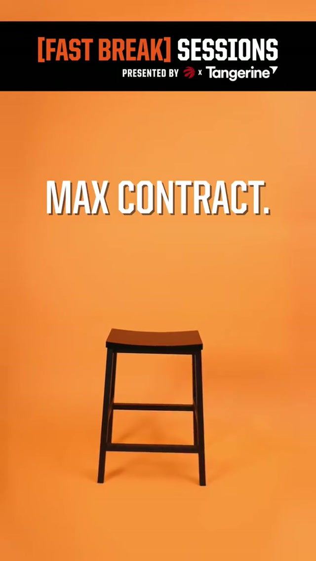 We’re breaking down the Max Contract and moving your basketball knowledge forward with @Tangerine Bank @Bryan Francisco 📈 