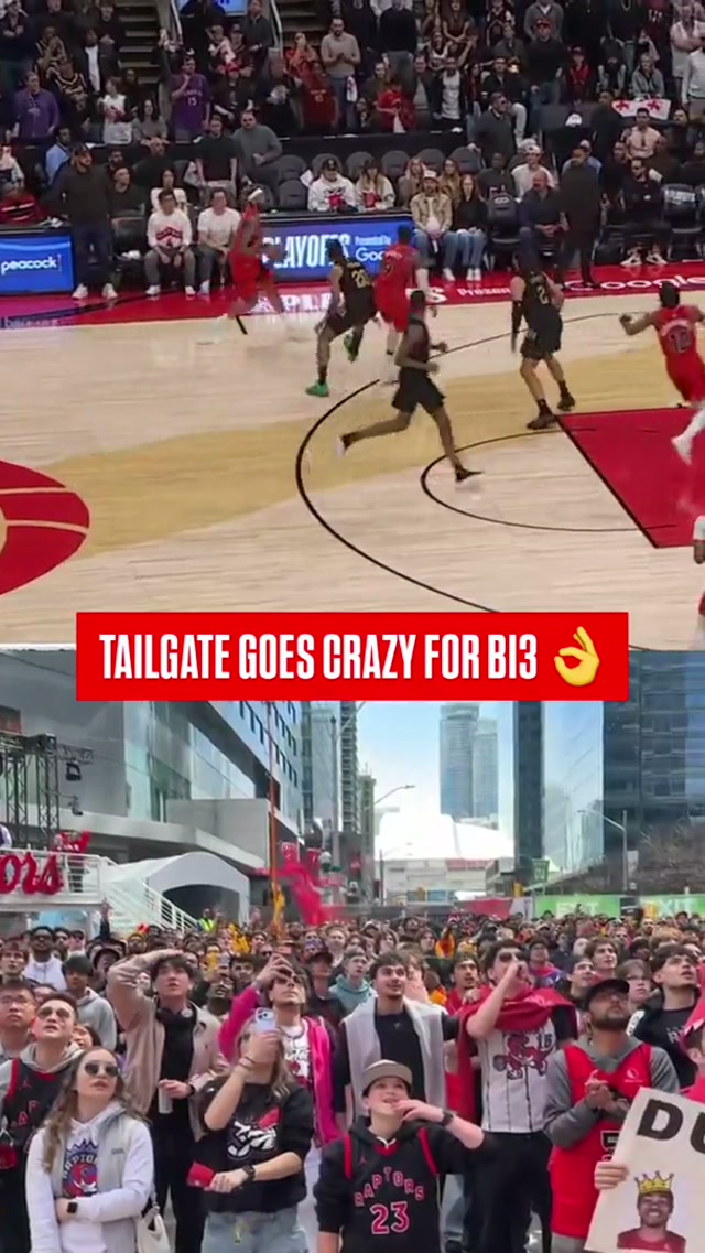 YESSIRRRR B.I 👌#raptors #nba #nbaplayoffs 