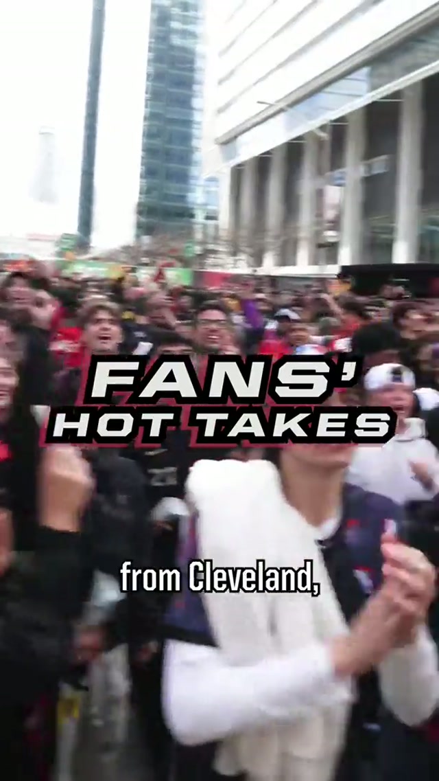 FAN HOT TAKES 🗣️

Game 4 had the city LOUD 😤