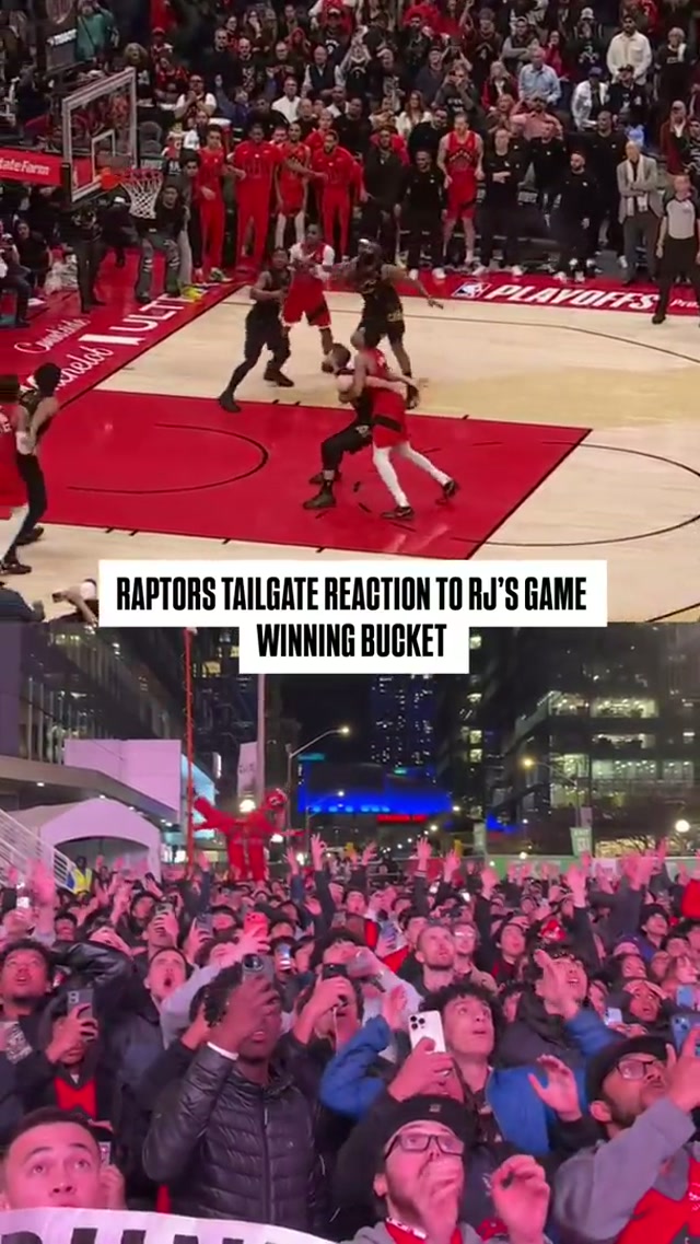 Still thinking about this moment 😱

📲 Make sure y’all secure your free tailgate passes through Fan Access for Game 7 #raptors #nba #nbaplayoffs 
