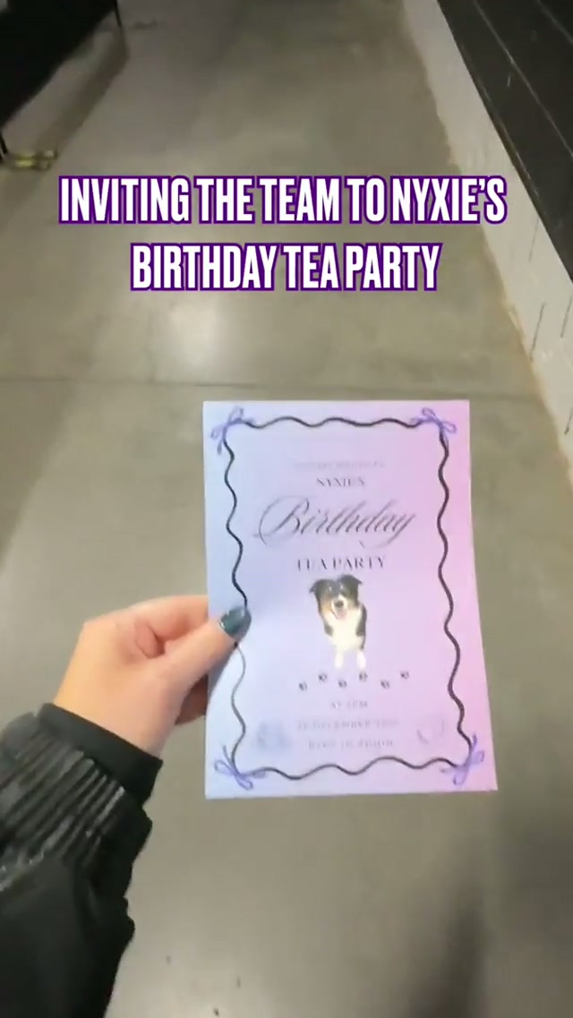 Everyone’s invited 🐕🎉😂