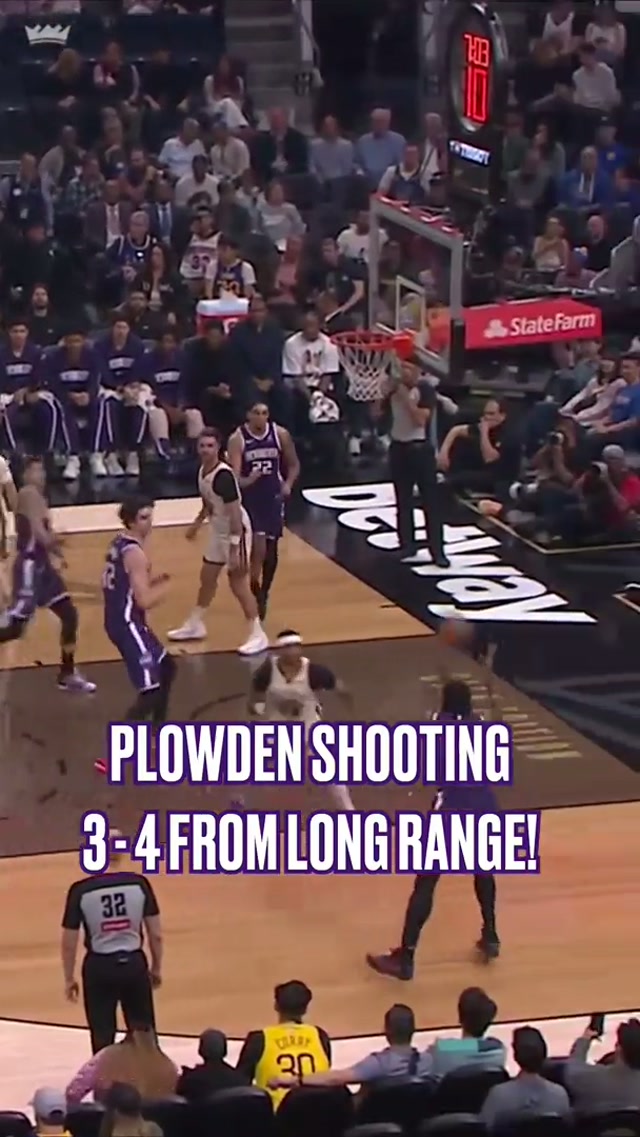 PLOWDEN SHOOTING
3-4 FROM LONG RANGE! 🎯
