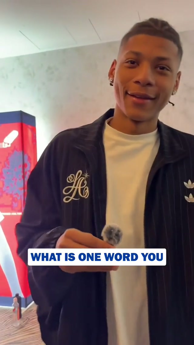 we asked some of @Vj’s fellow rising stars one word they would use to describe him 💫 #vjedgecombe #nba #nbaallstar #sixers 