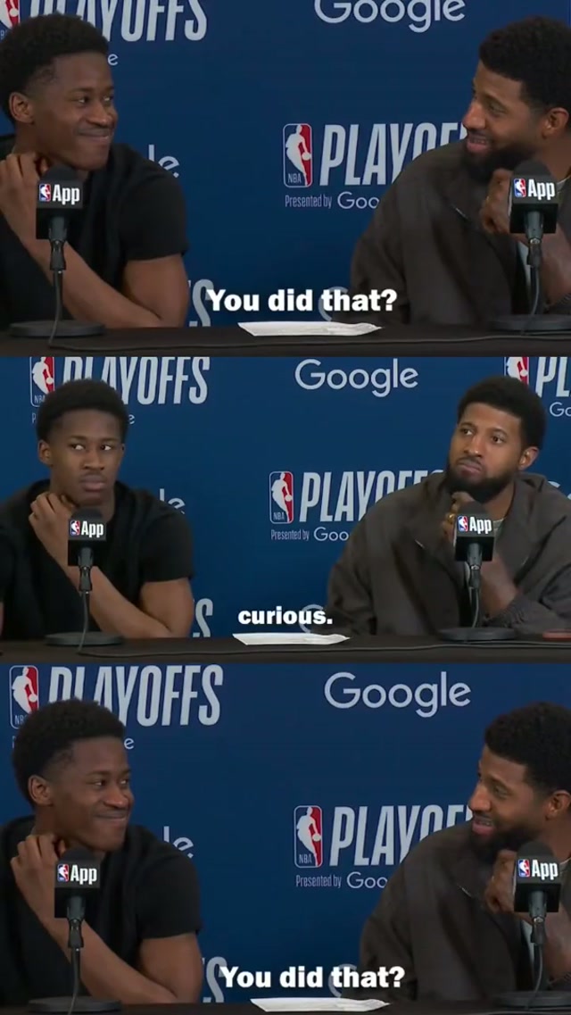 YUP. he did that. 😤 #vj #paulgeorge @Vj #nba #sixers #76ers 
