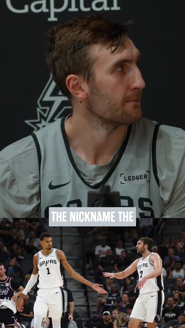 Five stars to French Vanilla 🤣👏 #nba #spurs #victorwembanyama #lukekornet 