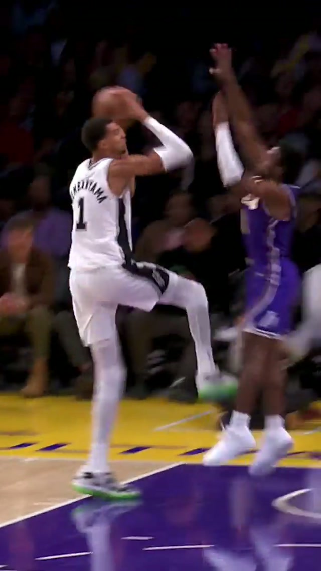 He’s baaaaack #spurs #nba #wemby #sanantonio #nbacup 