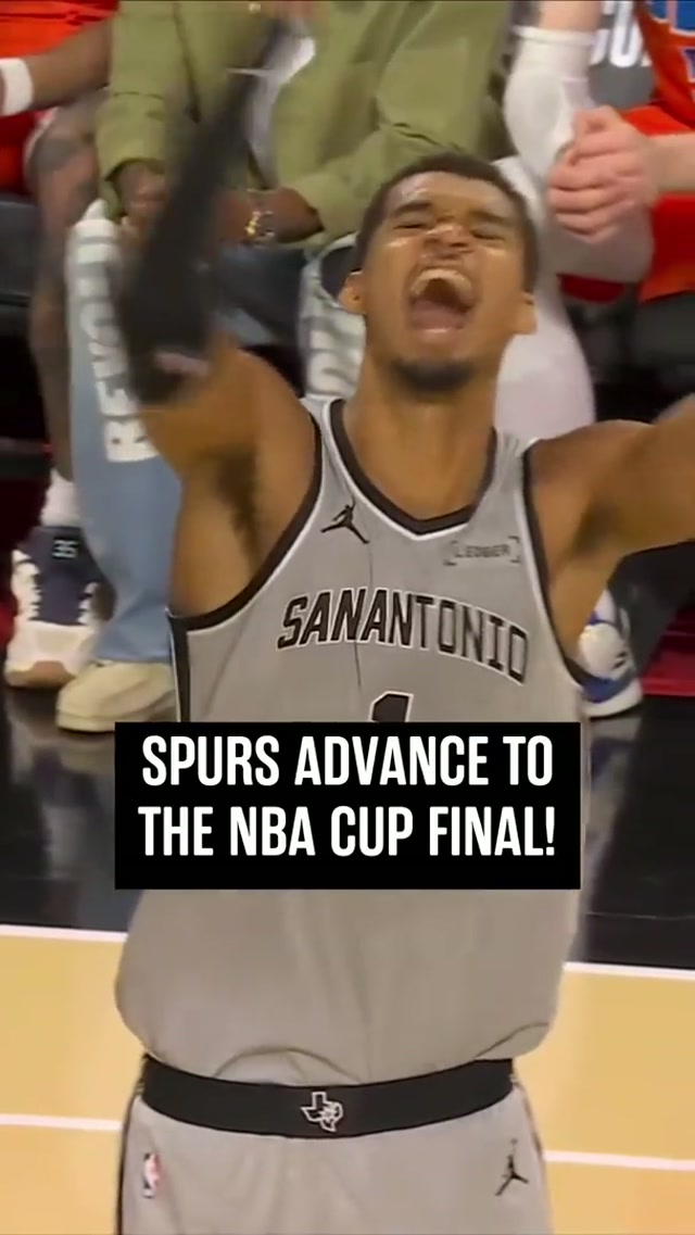 ONE. MORE. 🏆 #nba #spurs #nbacup 