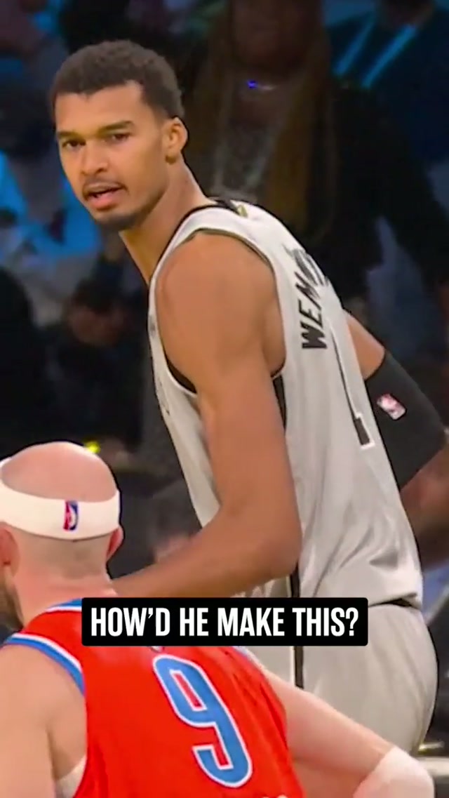 HOW ⁉️ #nba #spurs #wemby #victorwembanyama 