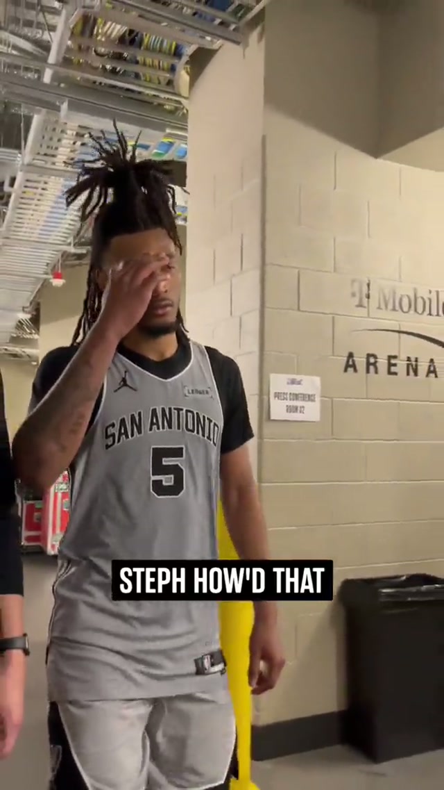 Ready for the next one 🫡 #spurs #nba #stephoncastle #nbacup 