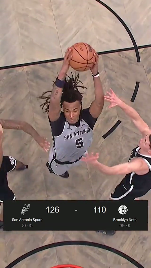 11 straight wins and undefeated in February 🔥🔥🔥 #nba #spurs 