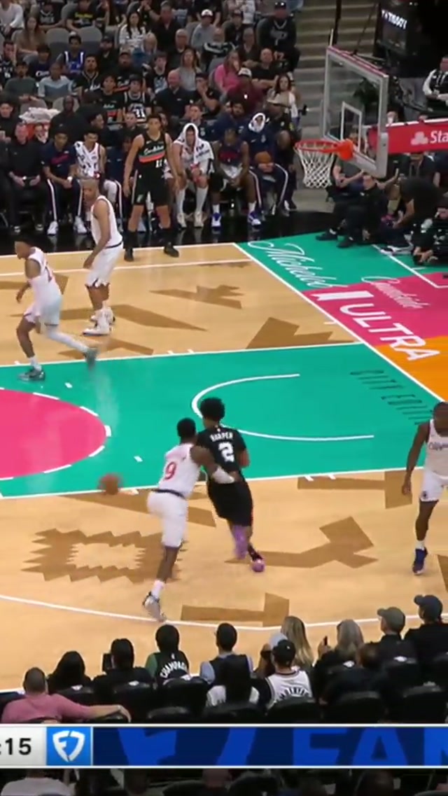 COUNT THAT ROOK ‼️ #spurs #nba #dylanharper