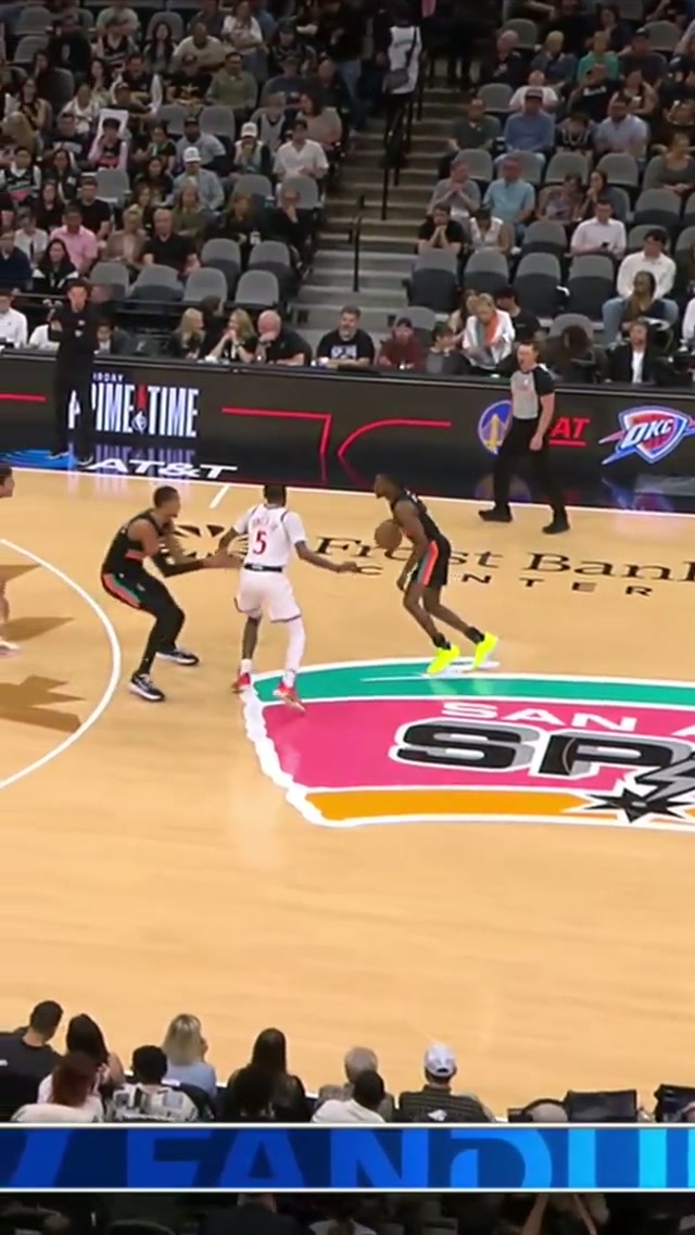 SHEESH SWIPA 😬 #spurs #nba #deaaronfox