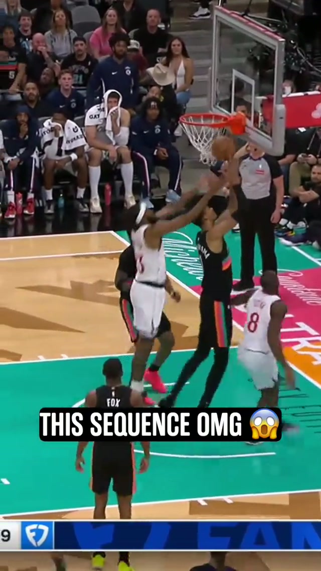 LET'S GOOOOO 🔥 #spurs #nba #wemby #carterbryant