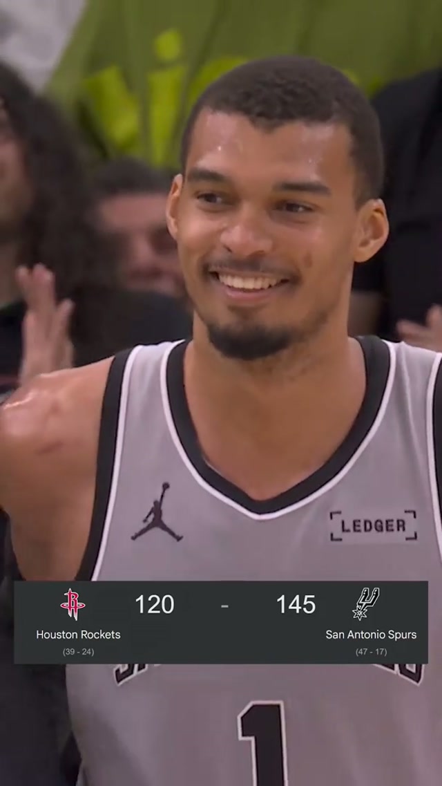 FOUR STRAIGHT 🔥 #Spurs #NBA