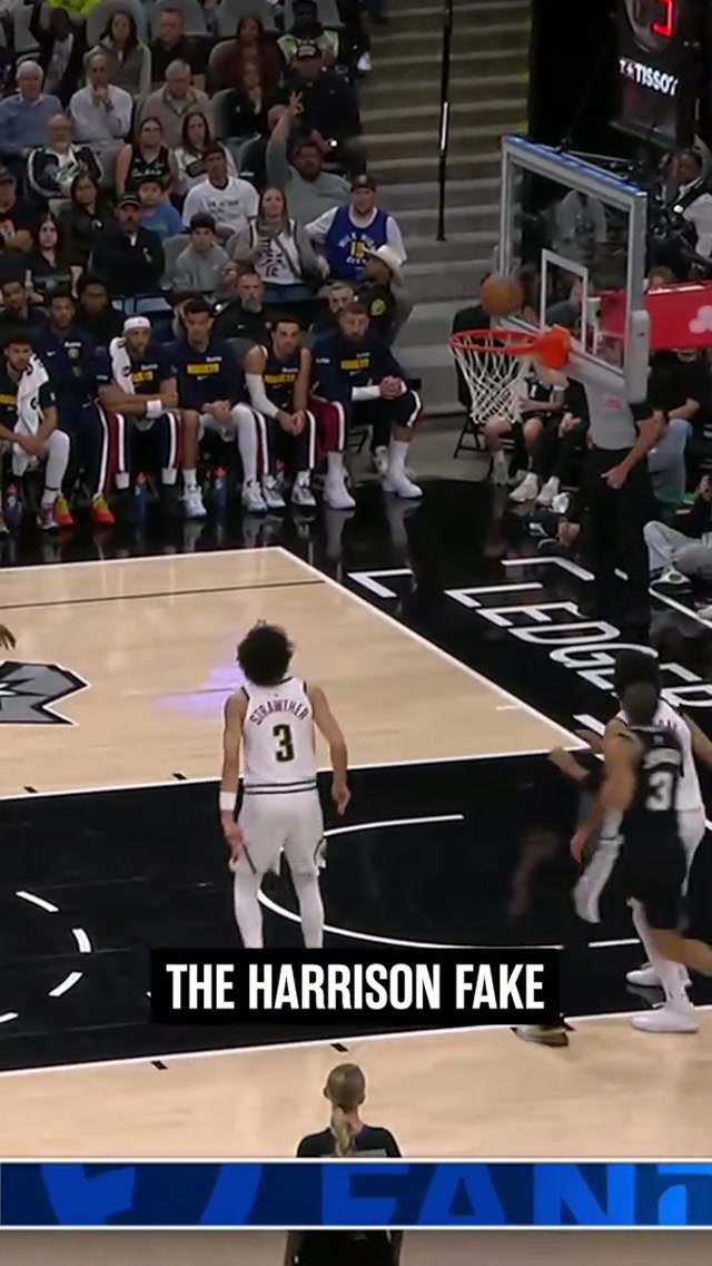 TUFF HB 😮‍💨 #spurs #nba #harrisonbarnes