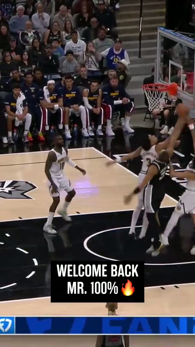 THAT'S OUR VET 🙌 #spurs #nba #harrisonbarnes