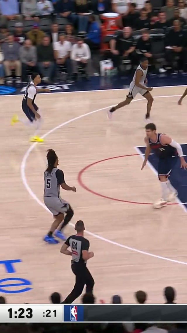 OH MY STEPH 🔥  📺KENS5 & Peacock #nba #spurs #stephoncastle