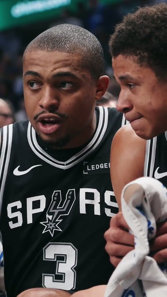 𝐓𝐡𝐞 𝐃𝐞𝐟𝐢𝐧𝐢𝐭𝐢𝐨𝐧 𝐨𝐟 𝐚 𝐒𝐩𝐮𝐫 💯 #Spurs #NBA #keldonjohnson