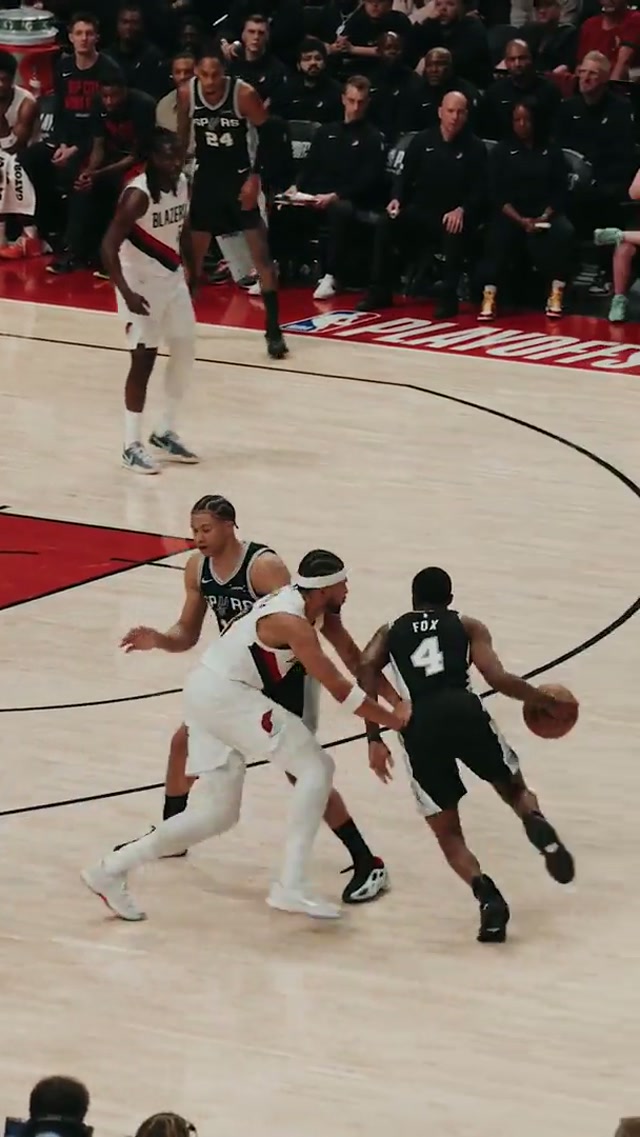 nah that was nasty CB 🔥 #spurs #nba #carterbryant