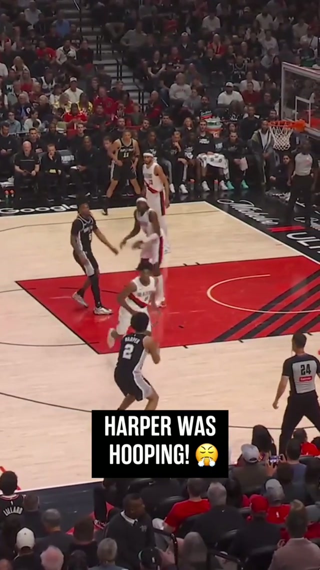Historic night for @DylanHarper❤️ #spurs #nba #dylanharper 