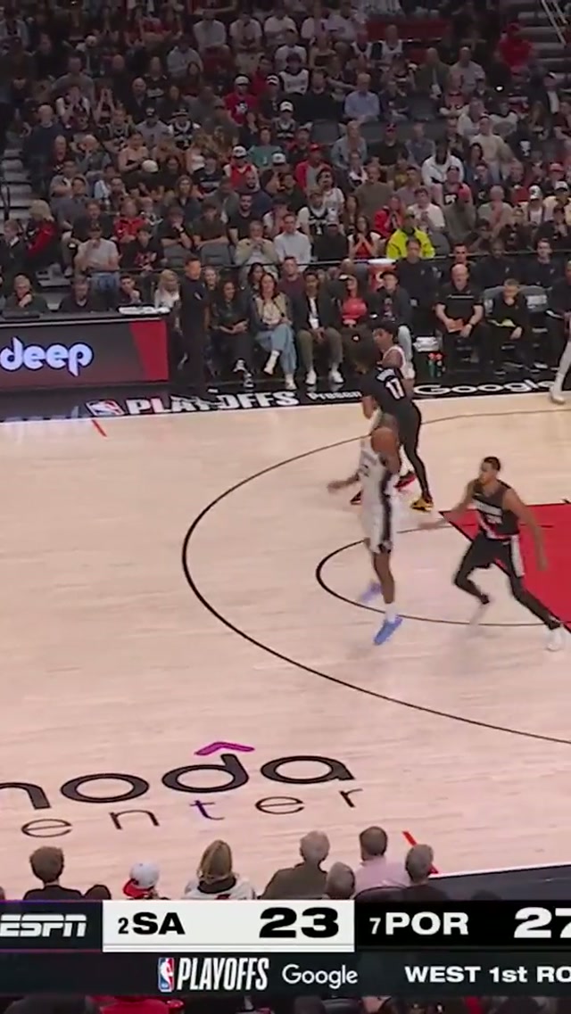 AIR WEMBY ✈️ #spurs #nba #wemby #playoffs