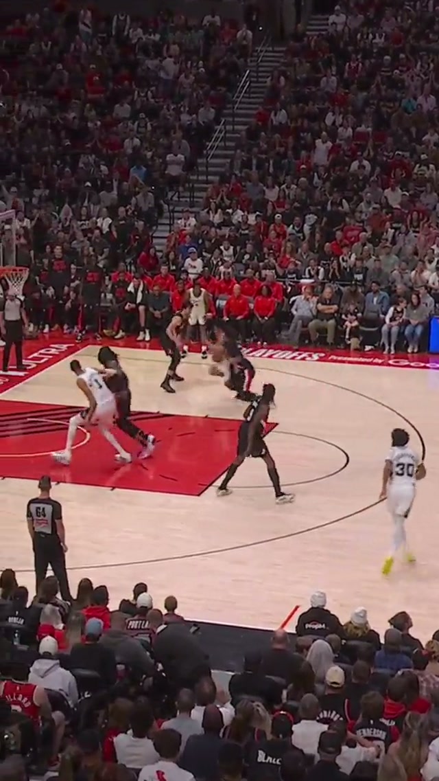 That Vic putback sheeesh 🔥 #spurs #nba #playoffs #wemby