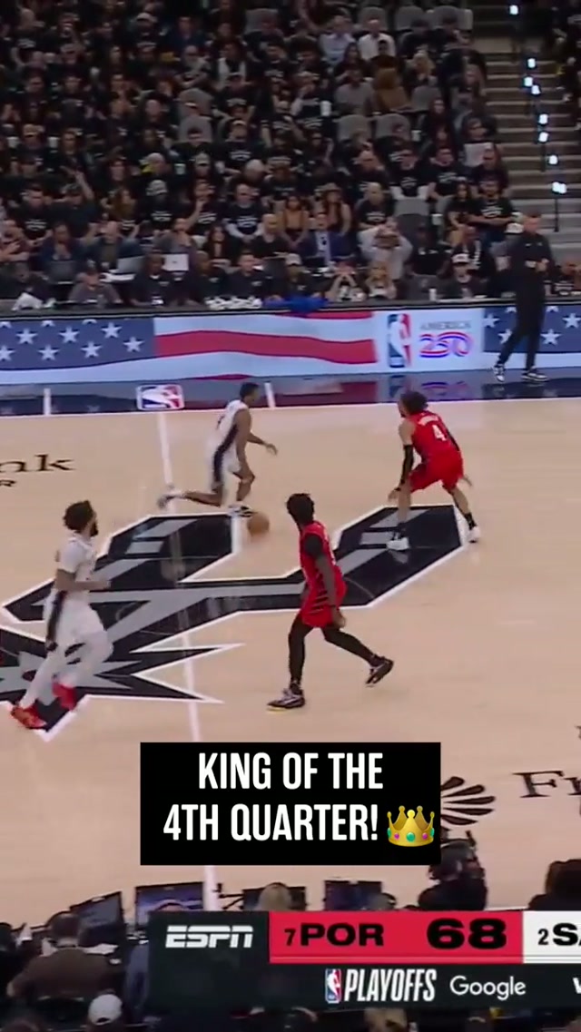 Fox in the Fourth 🦊 #Spurs #NBA