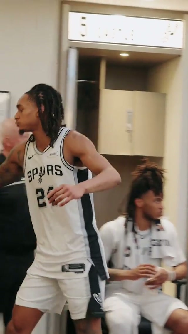 Move on from the good and continue to improve 🔥 #Spurs #NBA #nbaplayoffs