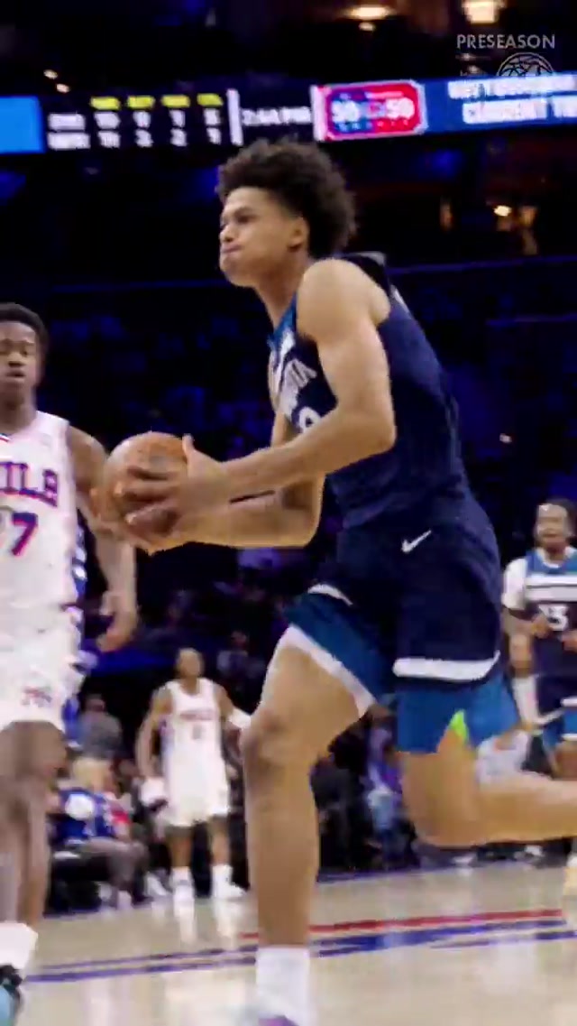 The rook to the rack 😤 #minnesota #nba #timberwolves #joanberinger 