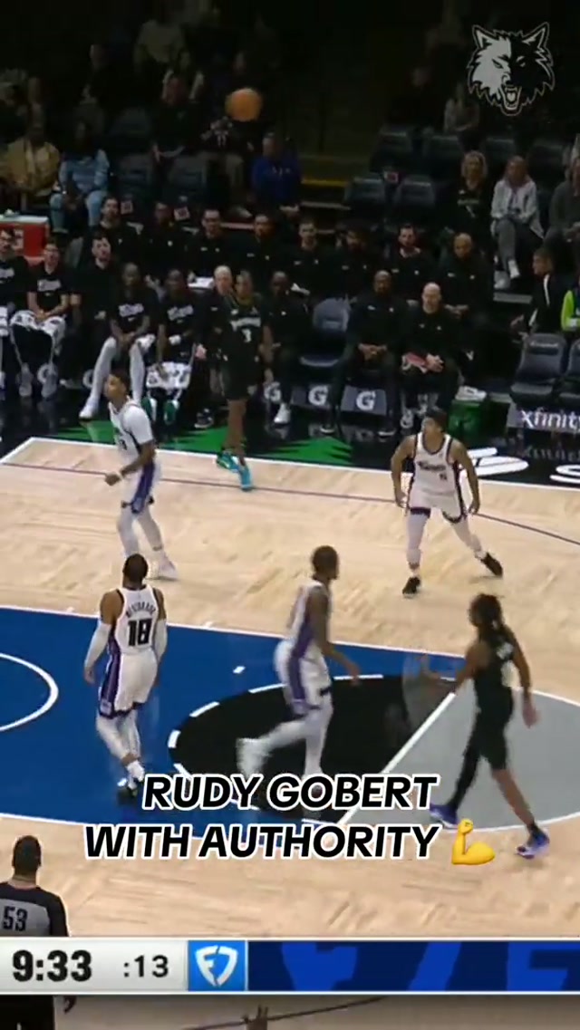 LOOK OUT. 💥 #nba #minnesota #timberwolves 