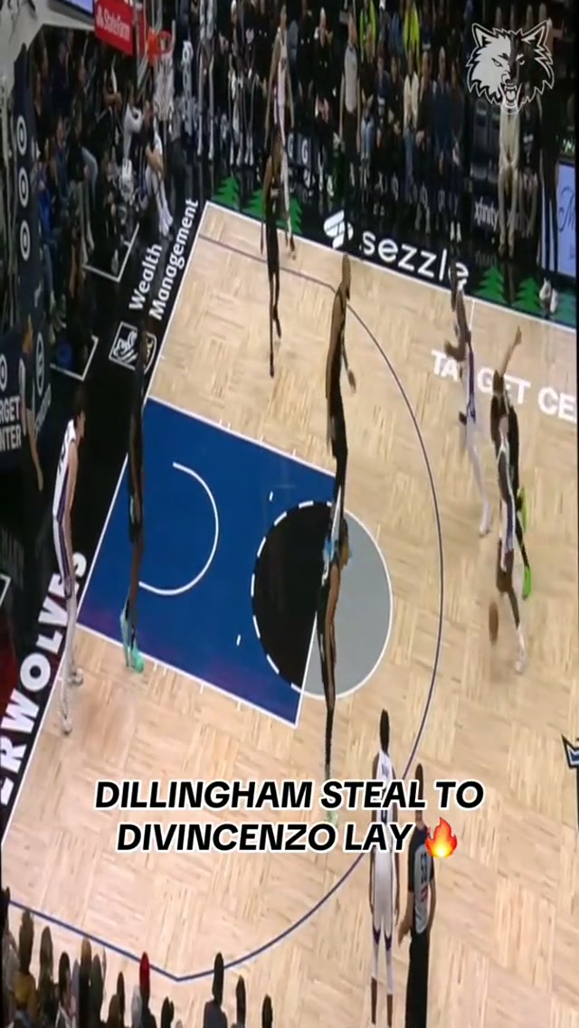 shifty steal the longgg way 🪜#nba #minnesota #timberwolves #robdillingham 