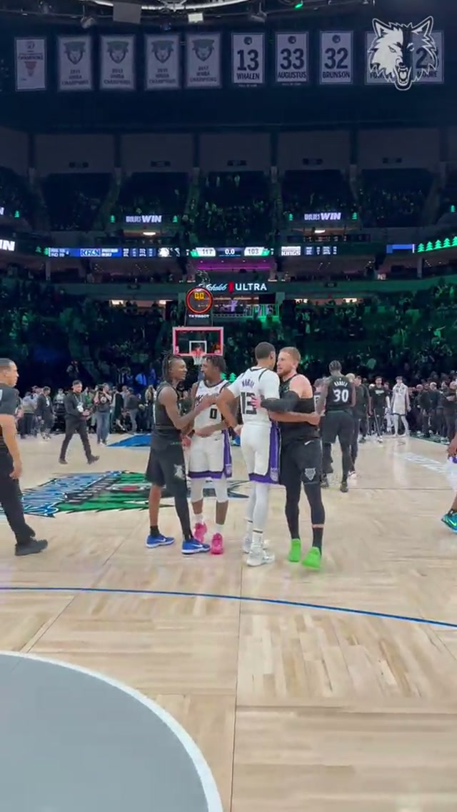 gg, @Sacramento Kings 🤝 #minnesota #NBA #timberwolves #win #dub 