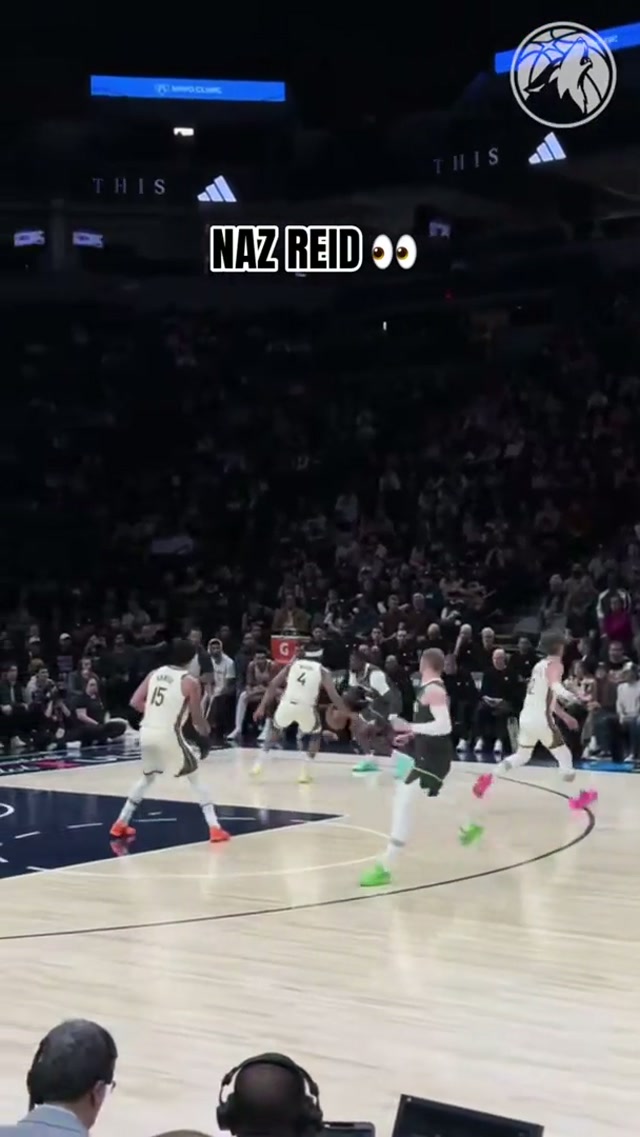 Must we say more. 🤯 #minnesota #nba #timberwolves #nazreid