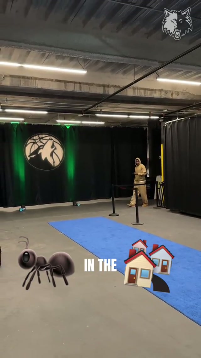 Anthony Edwards has arrived 🤩 #nba #minnesota #timberwolves #anthonyedwards 