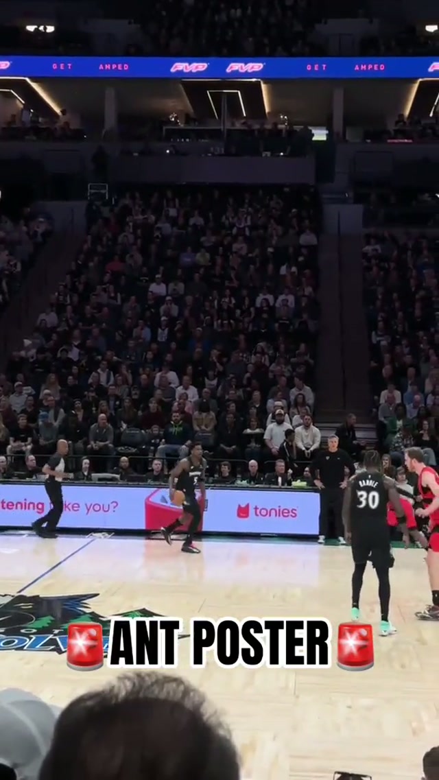 NEW POSTER ALERT ‼️ #minnesota #nba #timberwolves #ant #anthonyedwards 