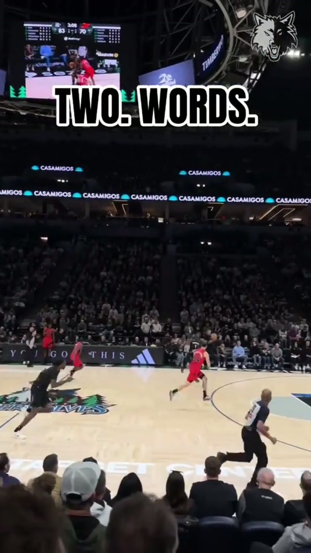 NAZ REID. #minnesota #nba #timberwolves #nazreid #twowords 