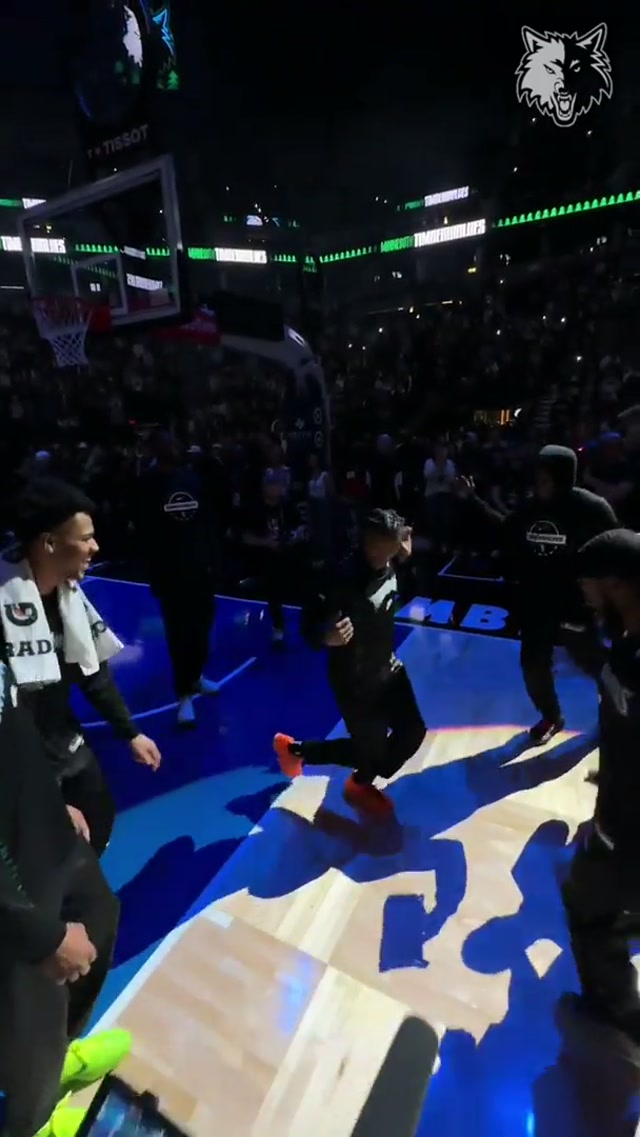 THAT 5-GAME WIN STREAK FEELING 🕺 #nba #minnesota #timberwolves 