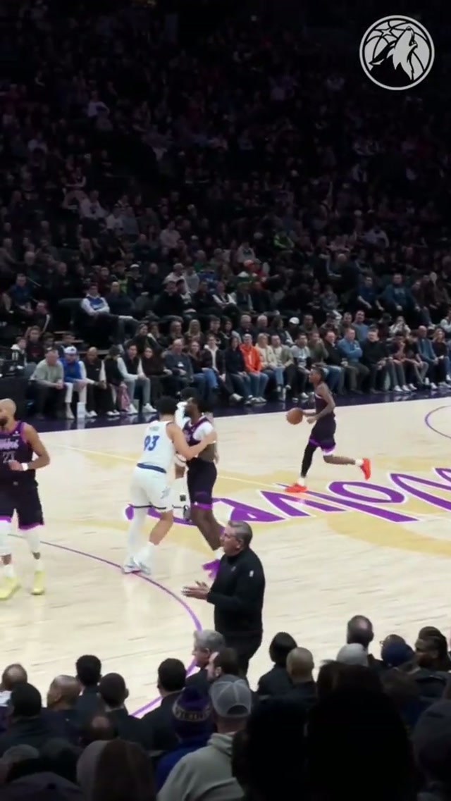 Just like we drew it up. 🫡 #minnesota #nba #timberwolves #rudygobert 