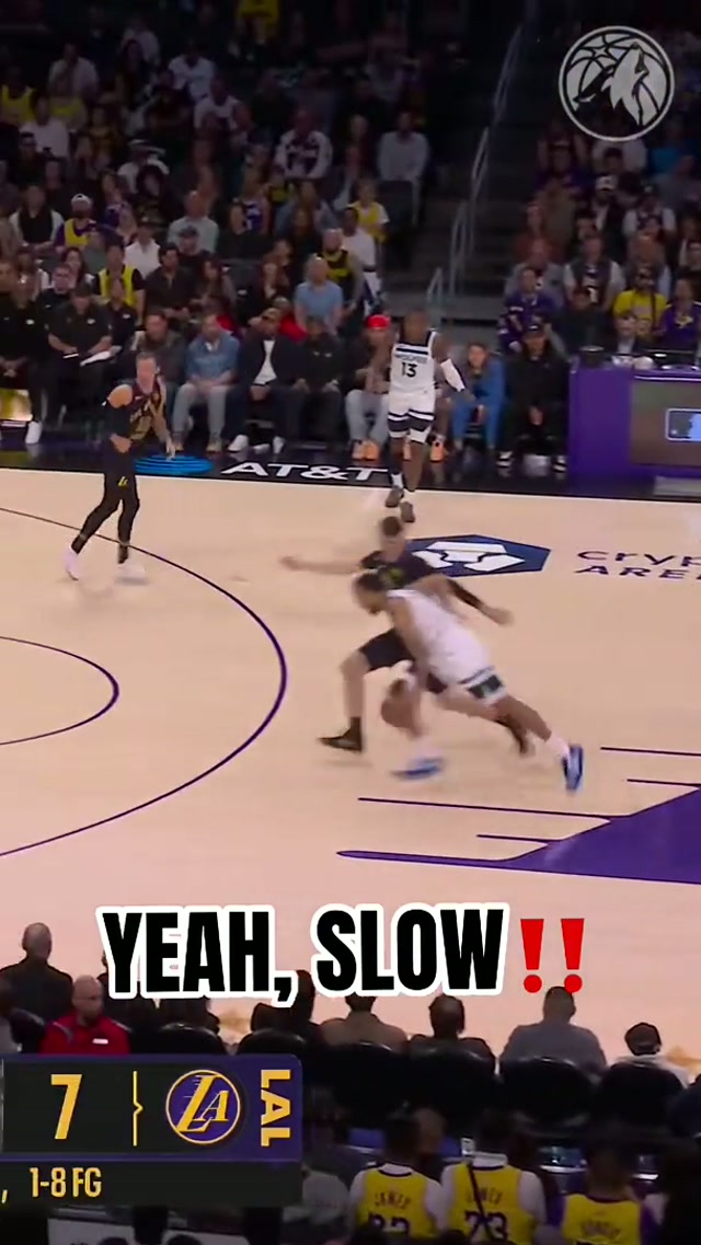 he figured it out there 😜 #67 #minnesota #nba #slowmo #kyleanderson 