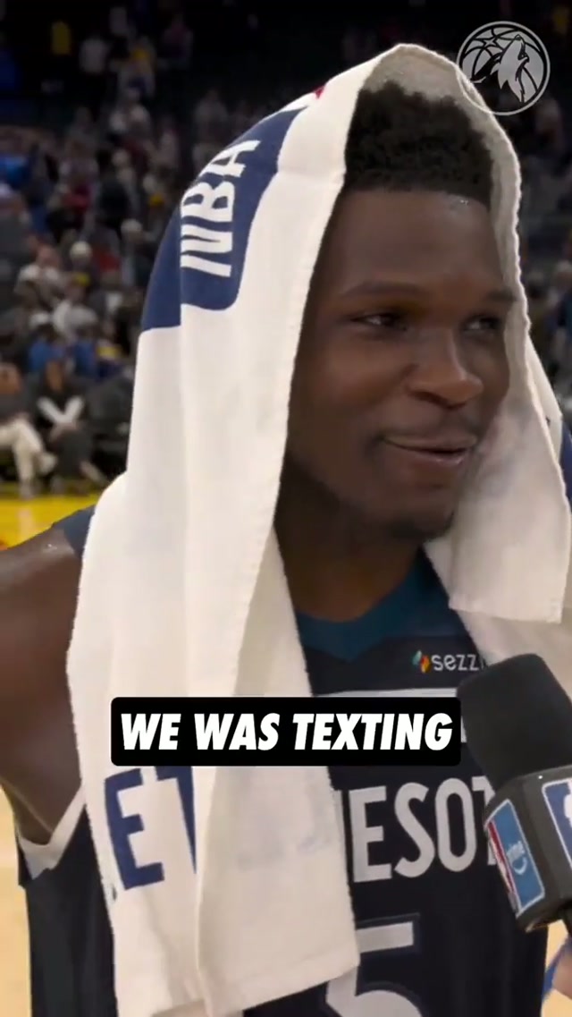 Trolled around and dropped 40. 🧌 #minnesota #nba #timberwolves #anthonyedwards 