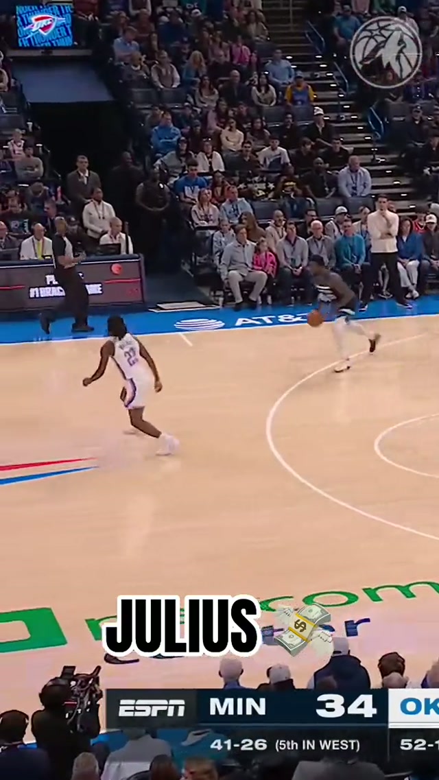 Big Ju leads all scorers so far 💪 #nba #minnesota #timberwolves 