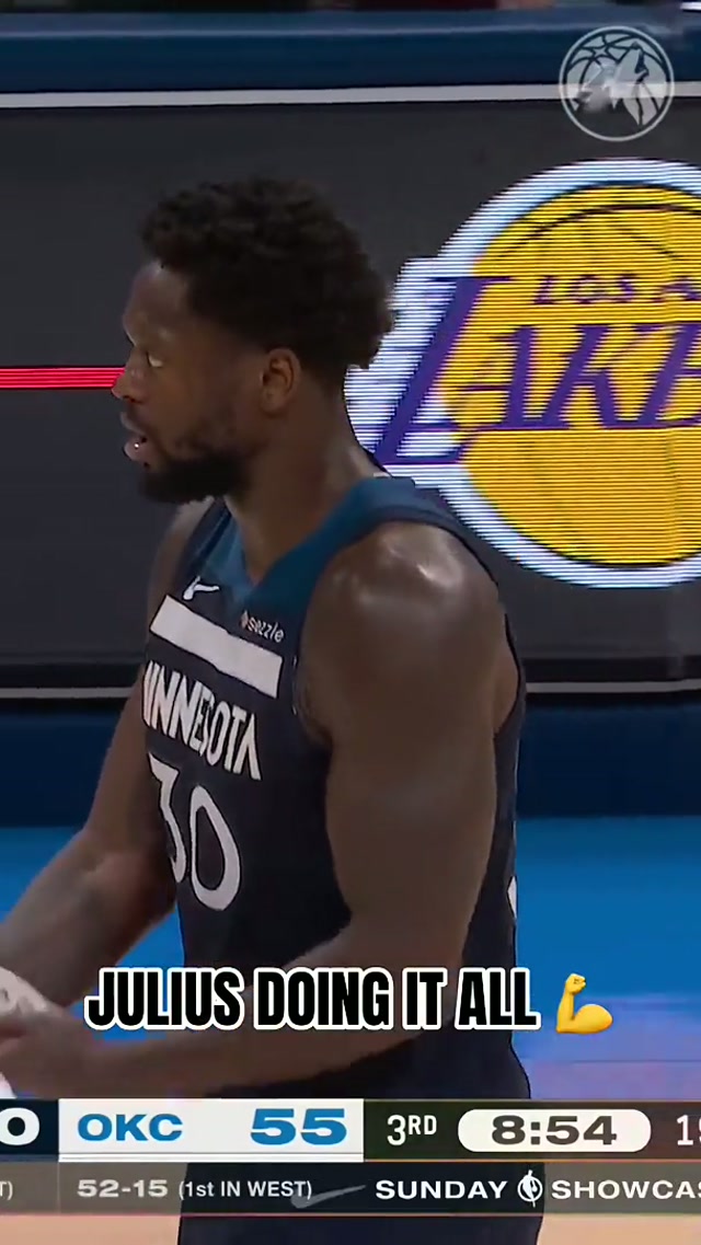 JULIUS RANDLE CAME TO PLAY 💥 #nba #minnesota #timberwolves 