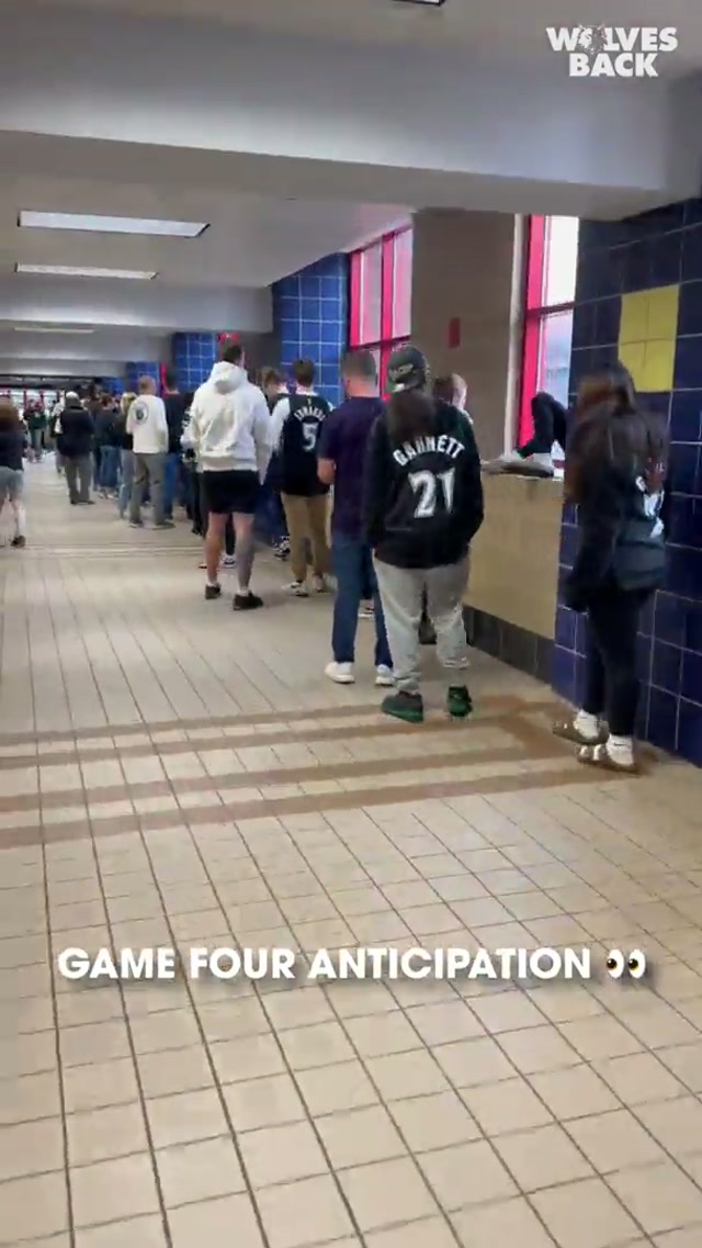 @Target Center is gonna be rocking tonight 🤩 #timberwolves #nba #minnesota #wolvesback #playoffs 