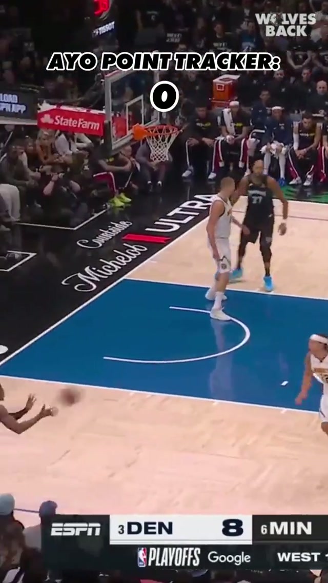 NEW CAREER-HIGH FOR AYO‼️ #nba #minnesota #timberwolves #ayodosunmu 