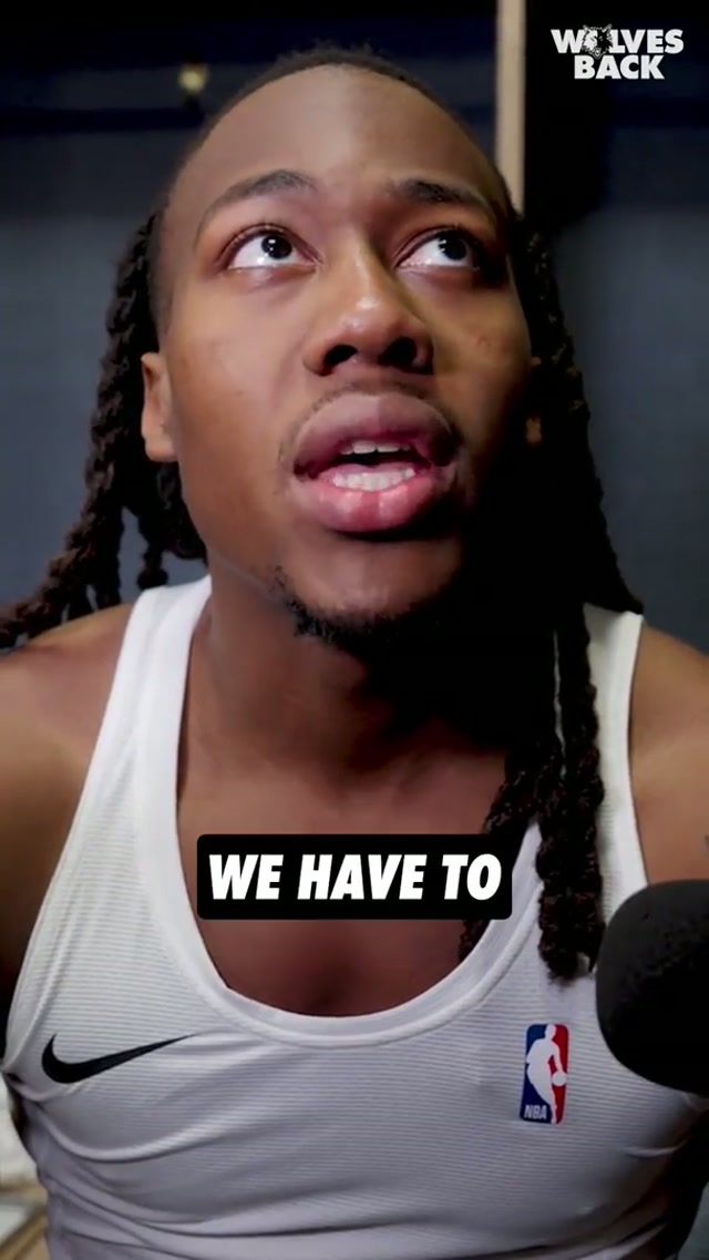 Calling all Wolves fans, we need it LOUD on Thursday. 🐺 #minnesota #nba #timberwolves #ayodosunmu #playoffs 